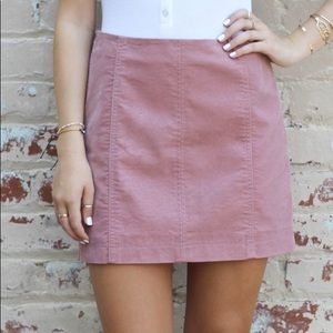MODERN FEMME SUEDE SKIRT